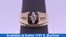 Women's Ring - Yellow Gold 14k (.585) 6.1 grams Size 9