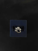 Women's Ring - White Gold 14k (.585) 5.7 grams Size 20