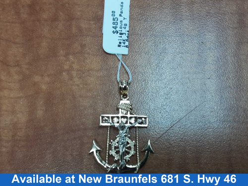 Religious Pendant - Yellow Gold 14k (.585) 3.4 grams