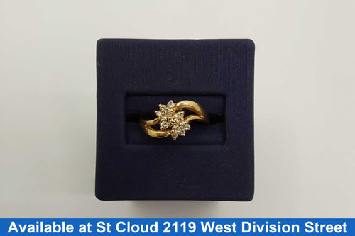 Women's Ring - Yellow Gold 14k (.585) 3.93 grams Size 6