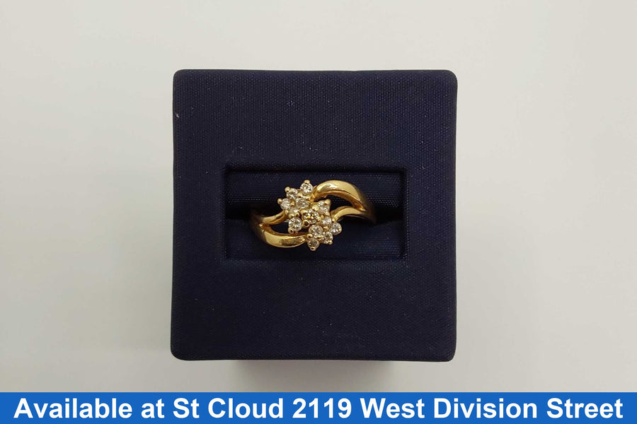 Women's Ring - Yellow Gold 14k (.585) 3.93 grams Size 6