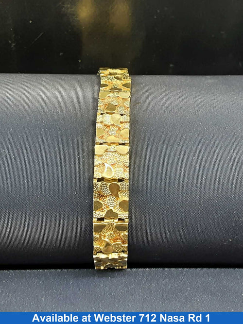 Bracelet - Yellow Gold 10k (.417) 13.8 grams 7 inch