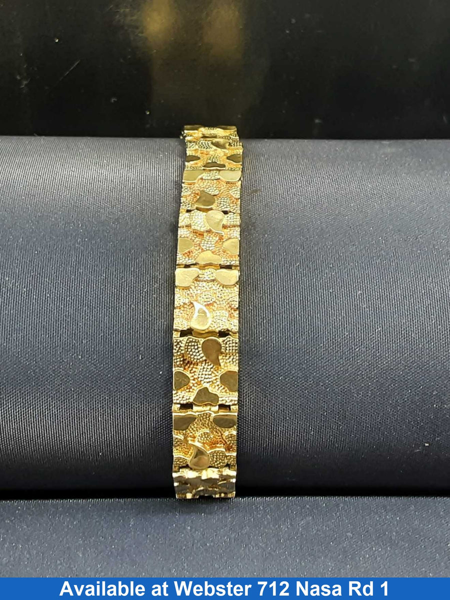 Bracelet - Yellow Gold 10k (.417) 13.8 grams 7 inch
