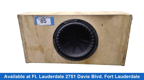 Kicker Black Car Sub-Woofer