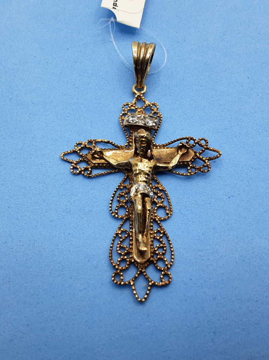 Religious Pendant - Yellow Gold 10k (.417) 4.2 grams