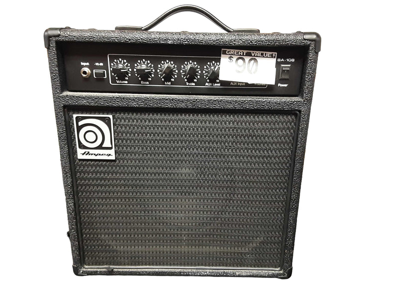 Ampeg Ba-108 Black Guitar Amplifier
