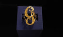 Women's Ring - Yellow Gold 10k (.417) 3.4 grams Size 20
