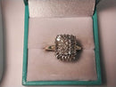 Women's Ring - Yellow Gold 14k (.585) 4.7 grams Size 9.5