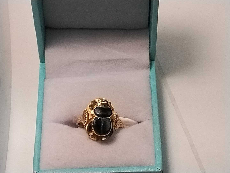 Women's Ring - Yellow Gold 18k (.750) 4.1 grams Size 6