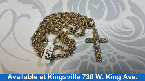 Chain - Yellow Gold 10k (.417) 17.7 grams 24 inch
