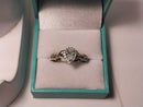 Ring - Engagement Set - White Gold 14k (.585) 4.2 grams Size 7