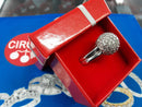 Women's Ring - White Gold 14k (.585) 9.9 grams Size 8.5