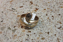 Women's Ring - Yellow Gold 14k (.585) 6.3 grams Size 20