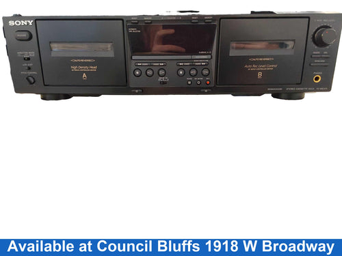 Sony Tc-we475 Black Misc. Home Stereo Component