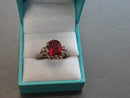 Women's Ring - Yellow Gold 10k (.417) 3.5 grams Size 9.5