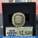Women's Ring - Solitaire - Yellow Gold 14k (.585) 5 grams Size 20