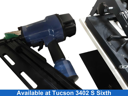 Central Pneumatic 93760 Blue Pneumatic Framing Nailer