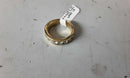 Ring - Wedding Band - Yellow Gold 14k (.585) 9.8 grams Size 8.5