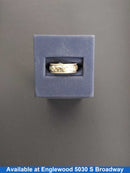 Ring - Wedding Band - Yellow Gold 10k (.417) 3.4 grams Size 7