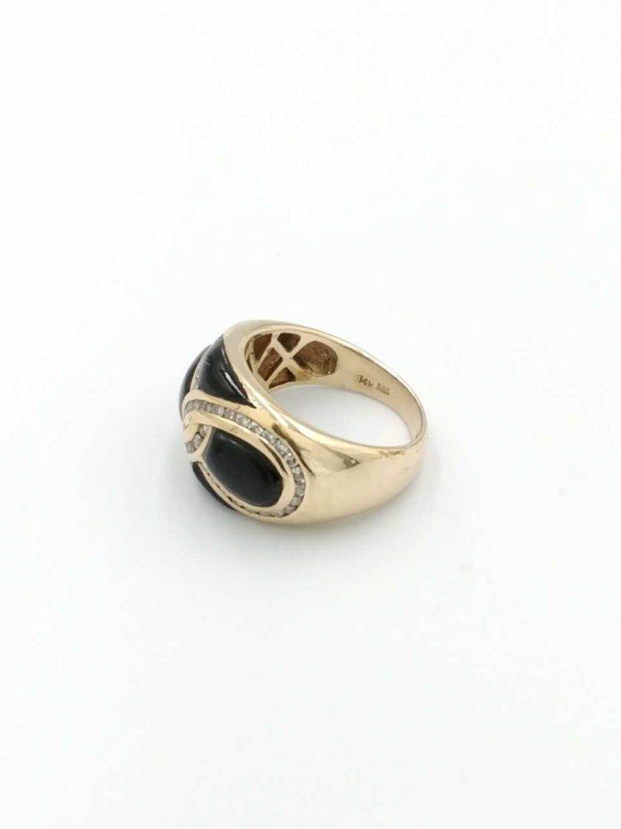 Women's Ring - Yellow Gold 14k (.585) 7.8 grams Size 7
