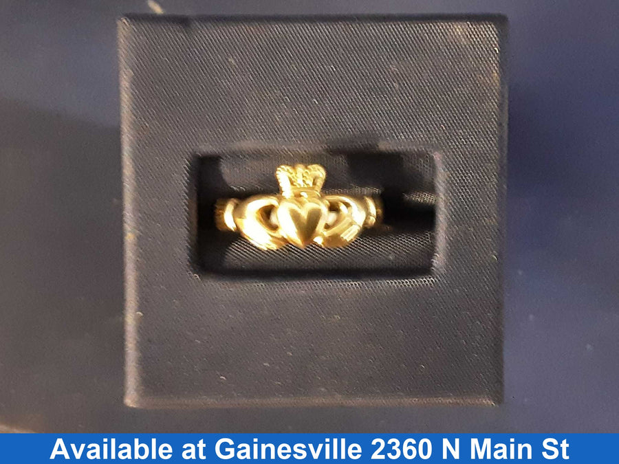 Women's Ring - Yellow Gold 10k (.417) 2.5 grams Size 6.5