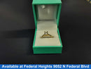 Women's Ring - Solitaire - Yellow Gold 14k (.585) 2.48 grams Size 7