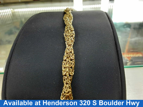 Rope Bracelet - Yellow Gold 14k (.585) 8 grams 1 inch