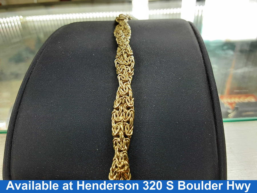 Rope Bracelet - Yellow Gold 14k (.585) 8 grams 1 inch