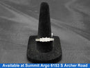 Women's Ring - Solitaire - White Gold 14k (.585) 4 grams Size 8