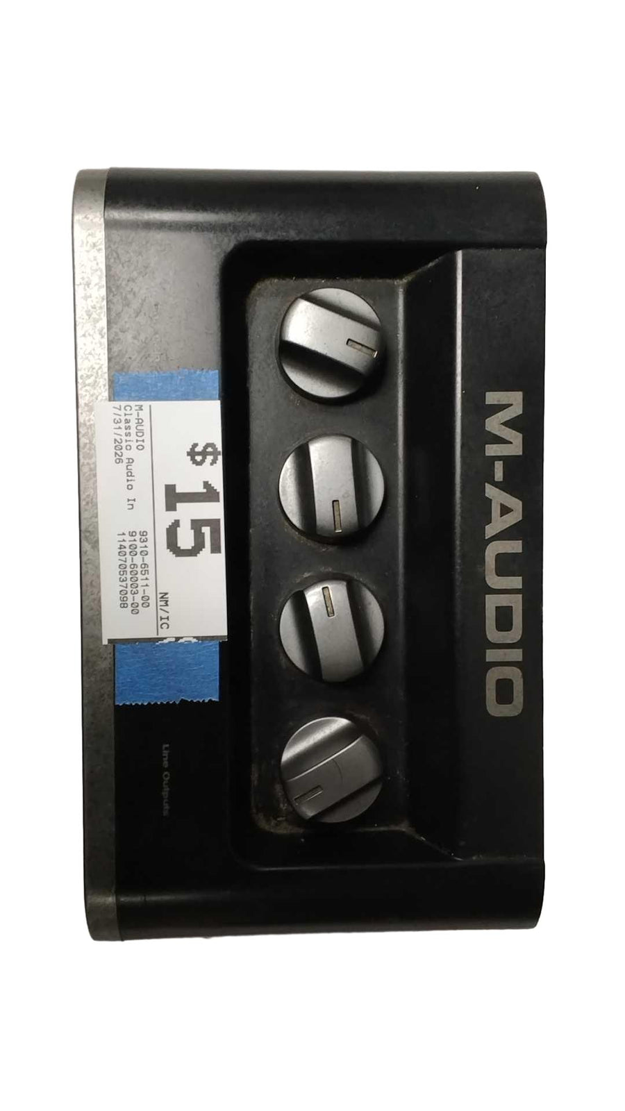M-audio 9310-6511-00 Black Classic Audio Interface