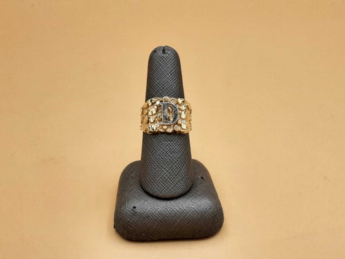 Men's Ring - Yellow Gold 10k (.417) 4.9 grams Size 8