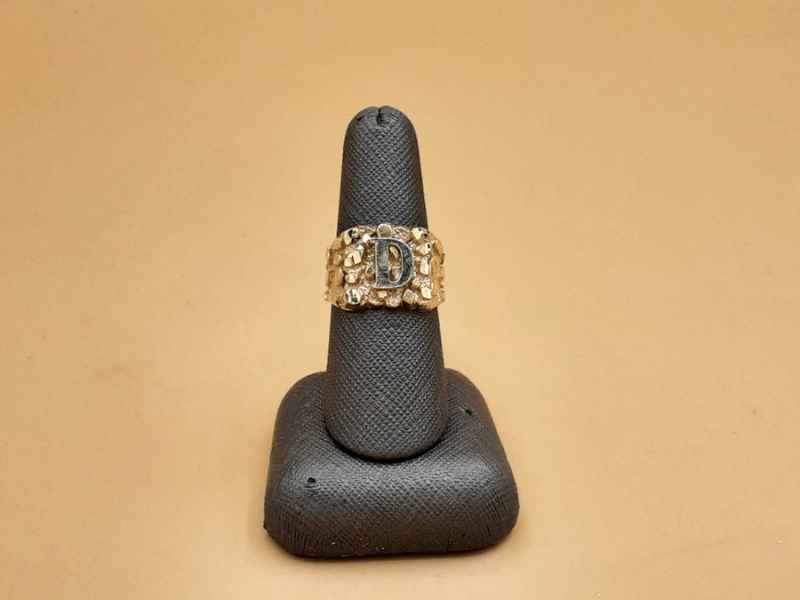 Men's Ring - Yellow Gold 10k (.417) 4.9 grams Size 8
