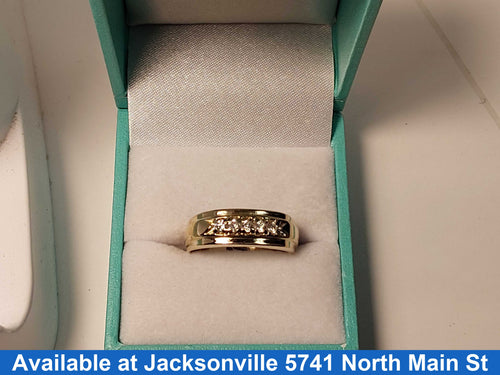 Ring - Wedding Band - Yellow Gold 14k (.585) 4.6 grams Size 7.5