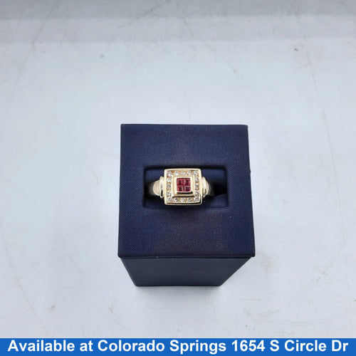 Men's Ring - Yellow Gold 14k (.585) 4.1 grams Size 9