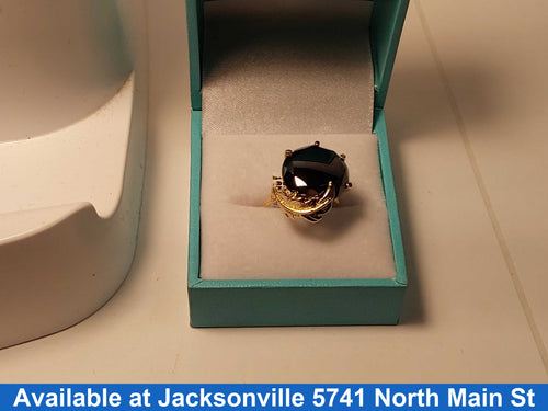 Women's Ring - Yellow Gold 18k (.750) 5.1 grams Size 7