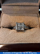 Ring - Wedding Set - Yellow Gold 14k (.585) 6.9 grams Size 9
