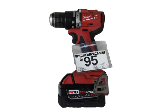 Milwaukee 3602-20 Red Cordless Hammer Drill