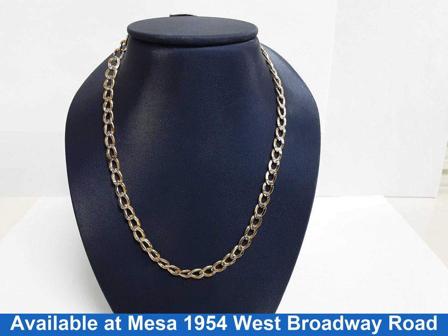 Cuban Link Chain - Yellow Gold 10k (.417) 7.2 grams 20 inch