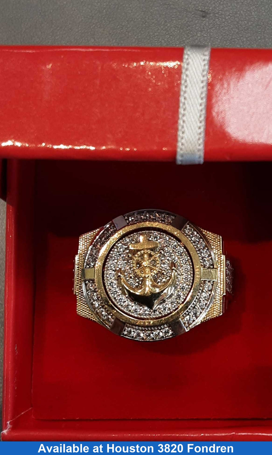 Men's Ring - Yellow Gold 10k (.417) 8.5 grams Size 10