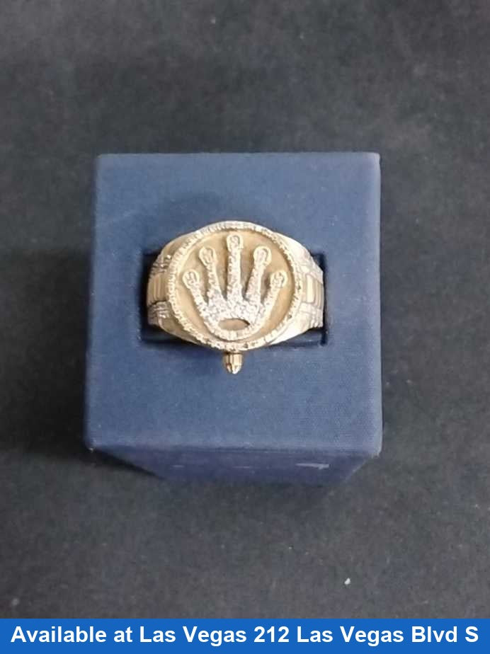 Men's Ring - Yellow Gold 10k (.417) 13.4 grams Size 20