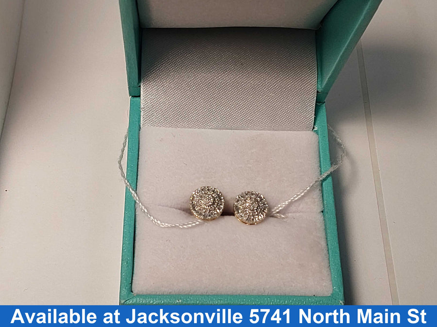 Earrings - Yellow Gold 10k (.417) 1 grams