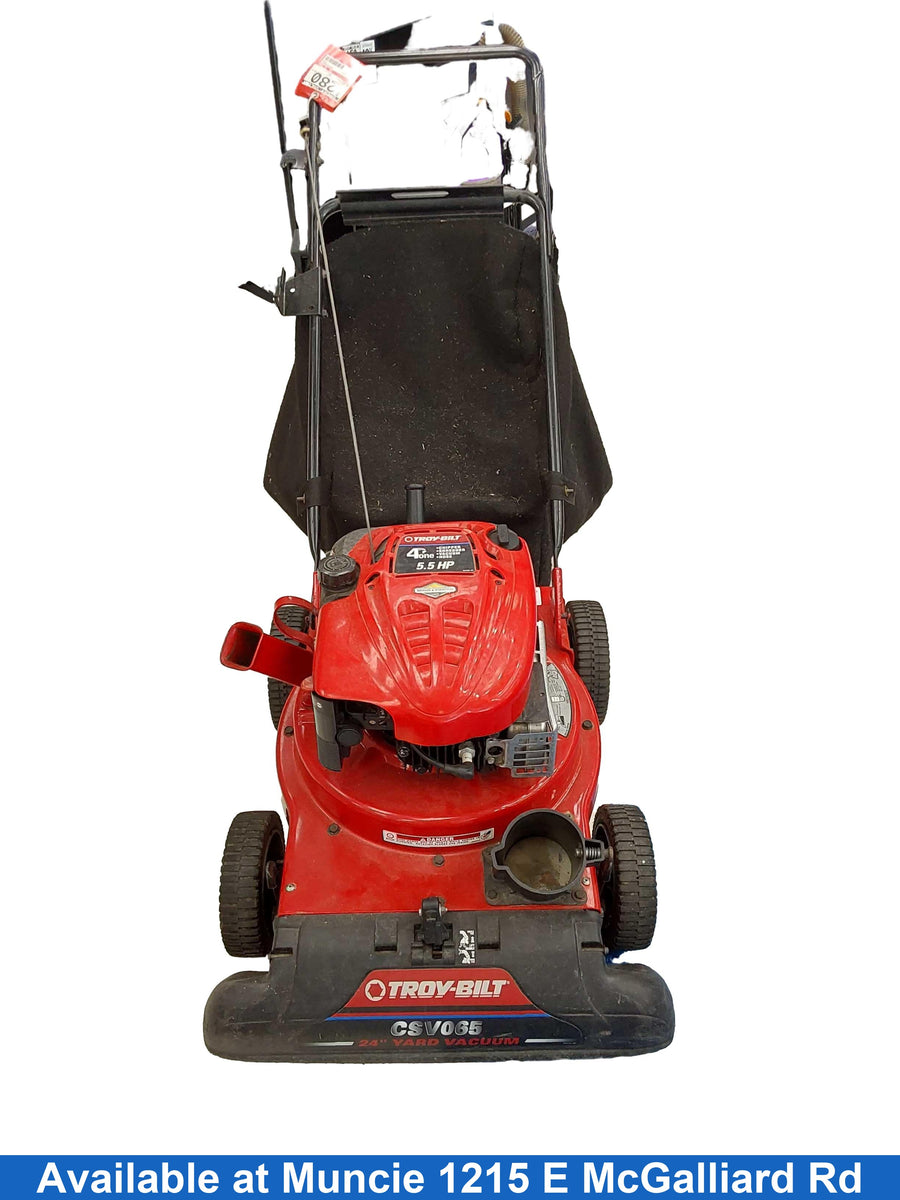 Troy Built Csv065 Red Gas Self Propelled Lawn Mower