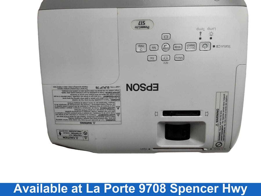 Epson Rs232c White Home Media Projector