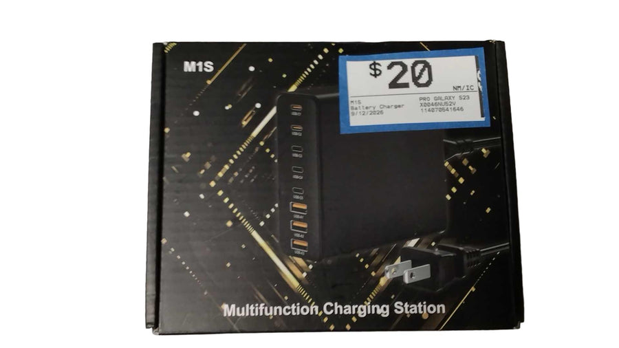 M1s Pro Galaxy S23 Black Battery Charger