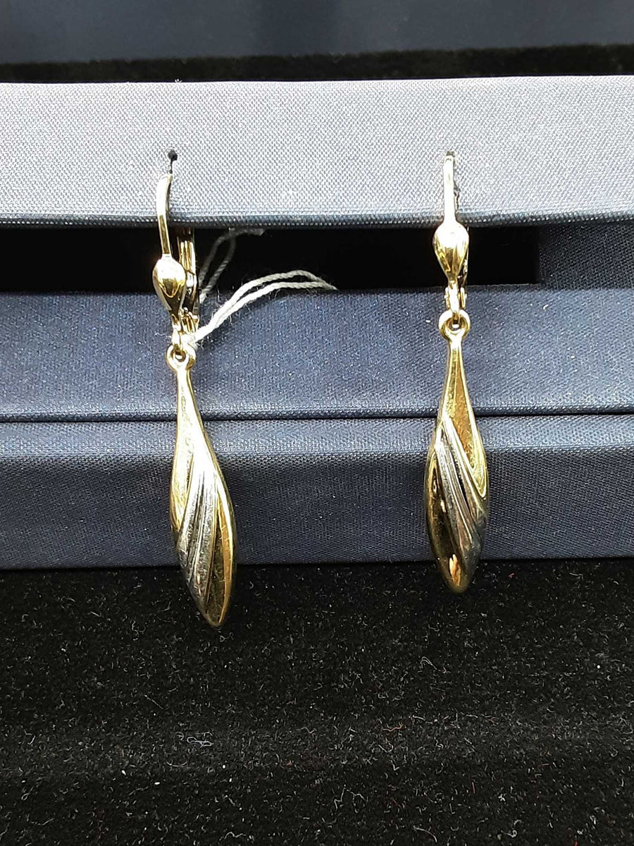 Earrings - Yellow Gold 14k (.585) 2.1 grams