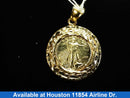 Coin Pendant - Yellow Gold 10k (.417) 3.1 grams