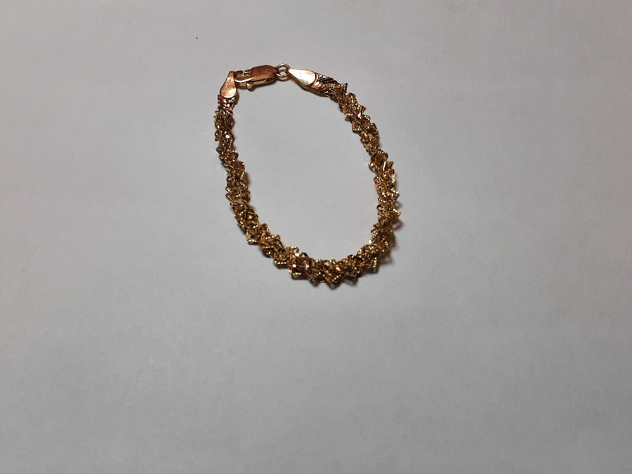 Rope Bracelet - Yellow Gold 14k (.585) 3.8 grams 8 inch