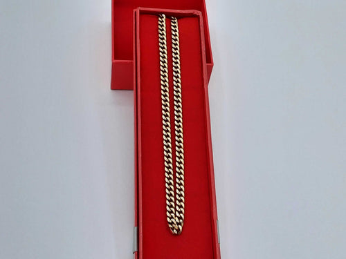 Cuban Link Chain - Yellow Gold 10k (.417) 17.7 grams 16 inch