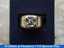 Men's Ring - Yellow Gold 14k (.585) 10.1 grams Size 20