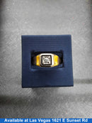 Men's Ring - Yellow Gold 10k (.417) 4.8 grams Size 10